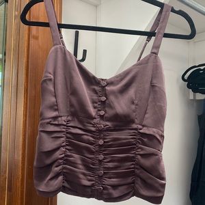 Abercrombie & Fitch Purple Tank Top
